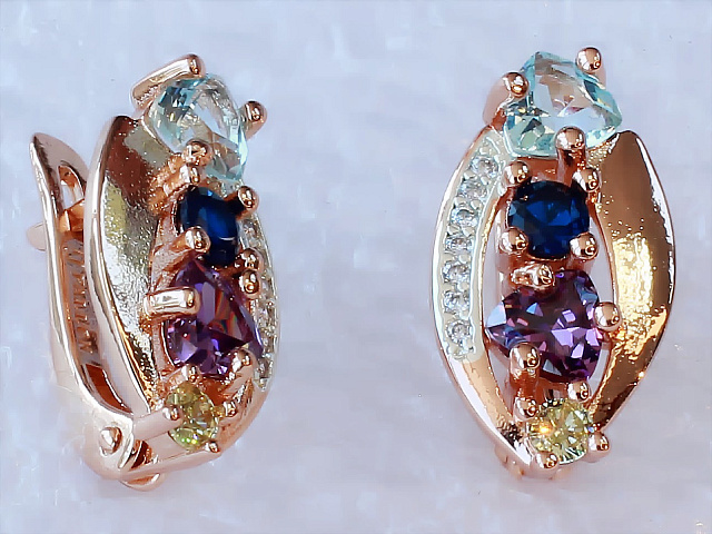 фото Серьги fallon - (артикул - 18e04077-FF2340)