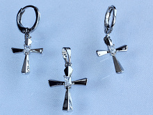 фото Комплект (серьги-подвеска ) - (артикул - ffks00900-ZZ1309)
