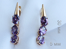 фото Серьги  - (артикул - 18e01550-ZZ3715-5)